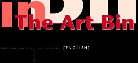 THE ART BIN MAGAZINE - LINK TO THE ENGLISH HOMEPAGE